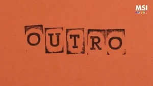 Mengenal outro dalam lagu