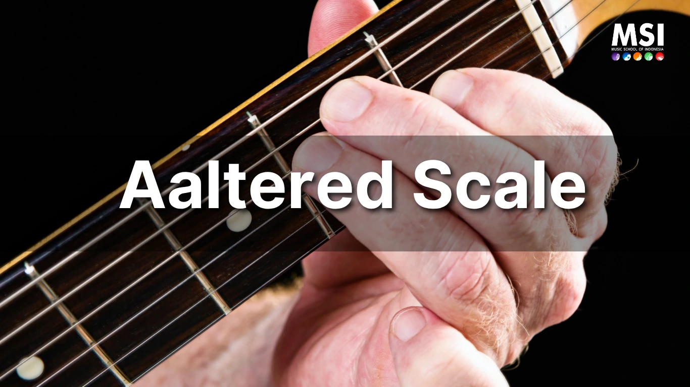 Pengertian Altered Scale: Tangga Nada Rahasia di Balik Warna Harmoni yang Tajam